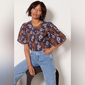 Evereve Floral Top